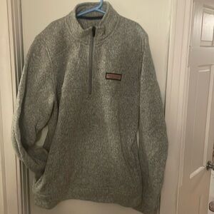 Vineyard Vines pull over 3/4 zip sweater